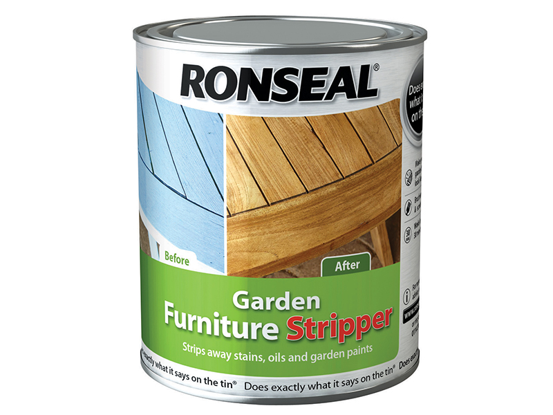 Ronseal Garden Furniture Stripper 750ml RSLGFS750