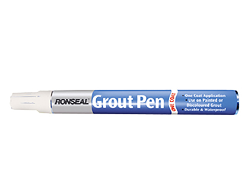 Ronseal One Coat Grout Pen Brilliant White 15ml RSLGPBWH15