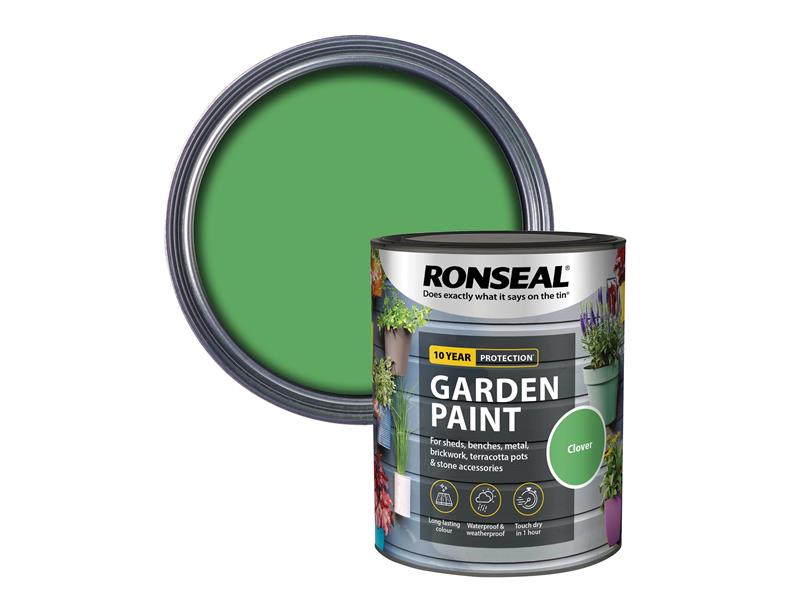 Ronseal Garden Paint Clover 750ml RSLGPC750