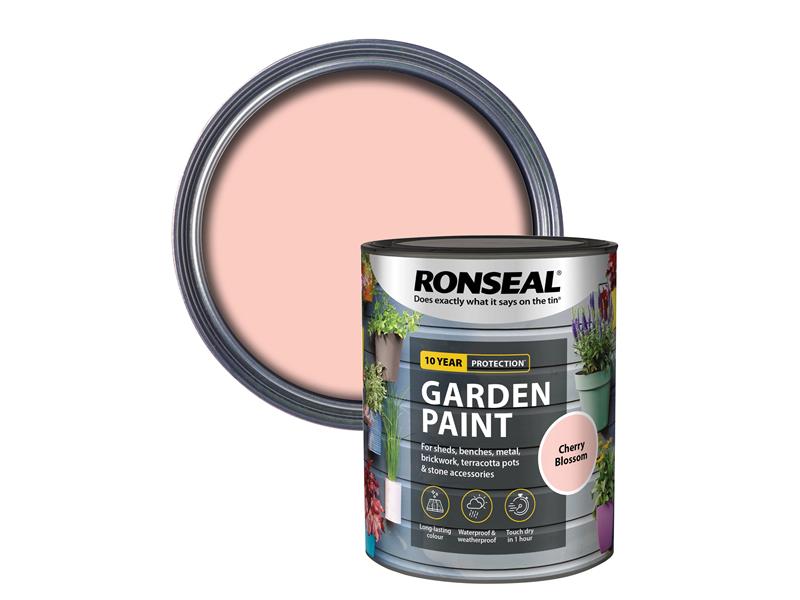 Ronseal Garden Paint Cherry Blossom 750ml RSLGPCB750