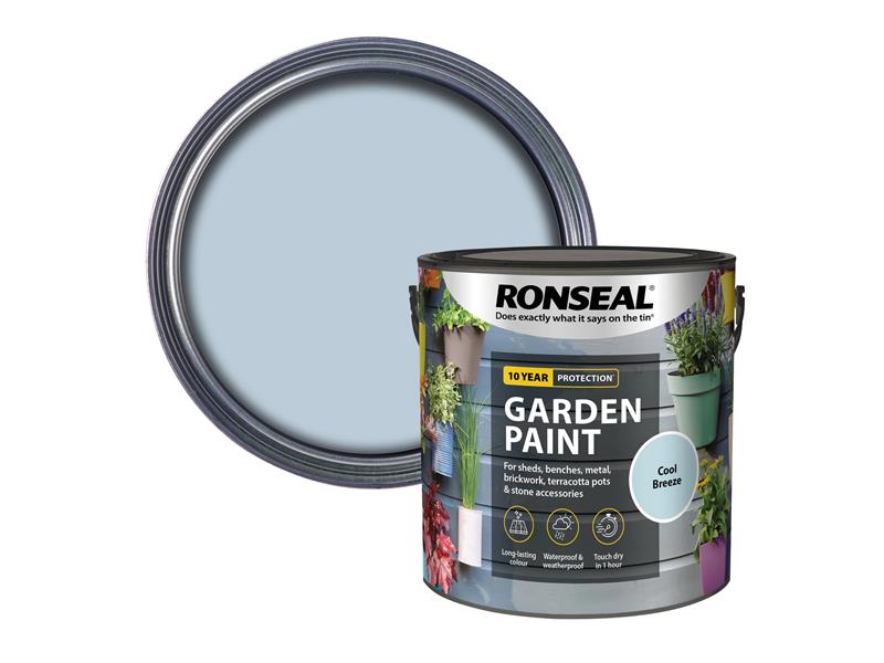 Ronseal Garden Paint Cool Breeze 2.5 litre RSLGPCDB25L