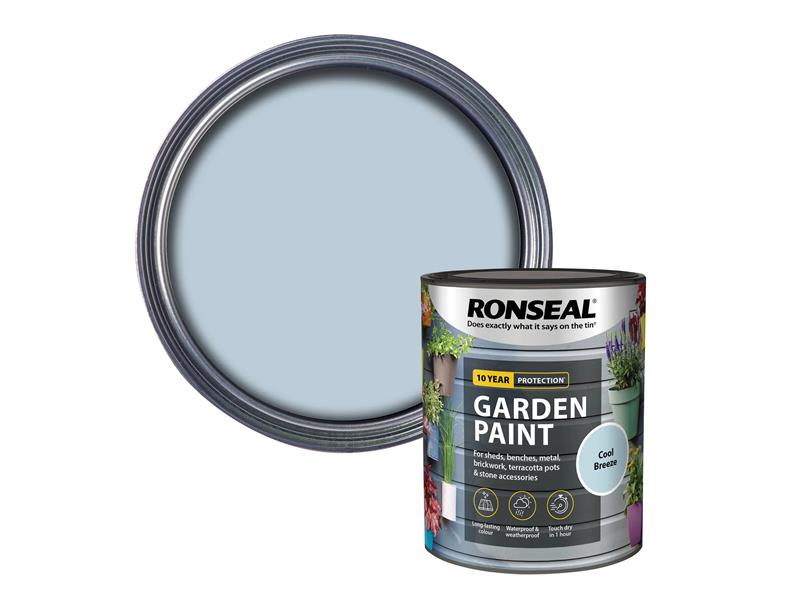 Ronseal Garden Paint Cool Breeze 750ml RSLGPCDB750