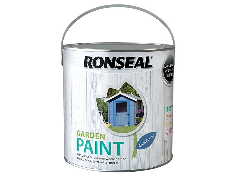 Ronseal Garden Paint Cornflower 2.5 litre RSLGPCF25L