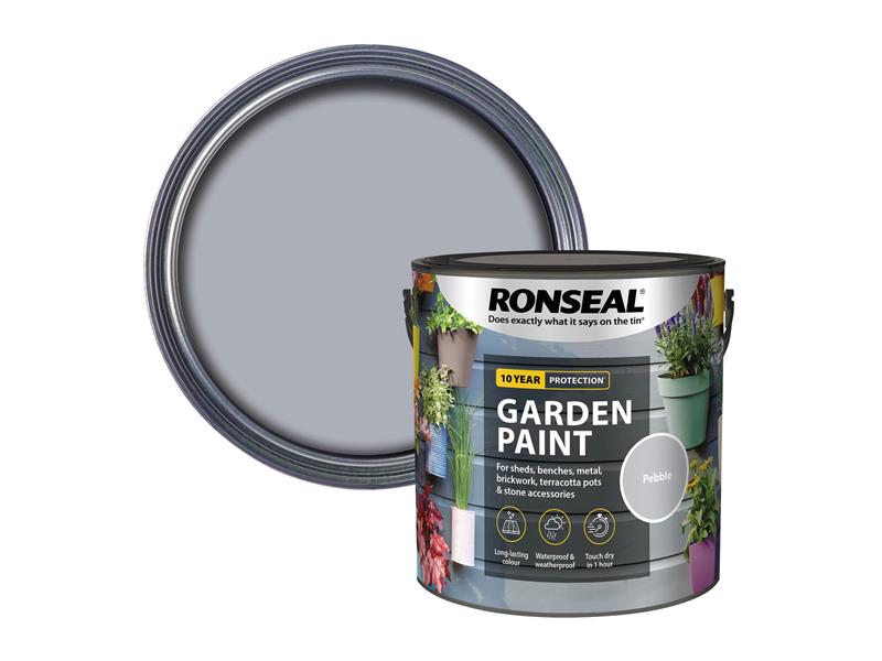 Ronseal Garden Paint Pebble 2.5 litre RSLGPP25L