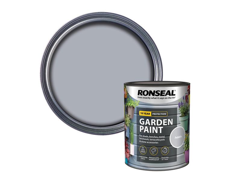 Ronseal Garden Paint Pebble 750ml RSLGPP750