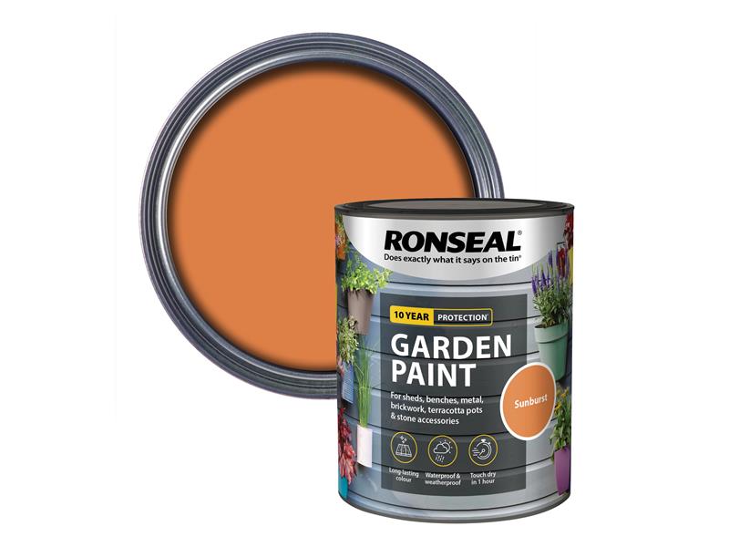 Ronseal Garden Paint Sunburst 750ml RSLGPSB750