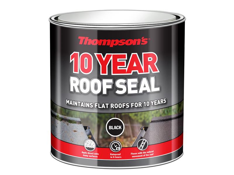 Ronseal Thompson's 10 Year Roof Seal Black 2.5 litre RSLHPRS25L