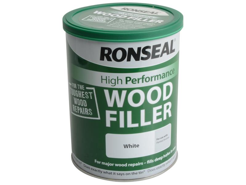 Ronseal High-Performance Wood Filler White 1kg RSLHPWFW1K