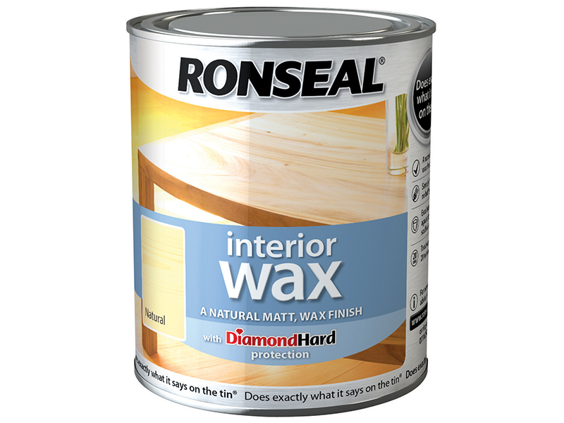 Ronseal Interior Wax Natural 750ml RSLIWNAT750