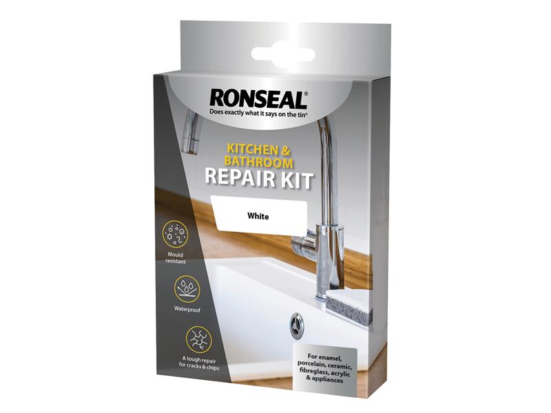 Ronseal Kitchen &amp; Bathroom Repair Kit 60g RSLKBRK