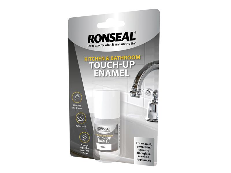 Ronseal Kitchen &amp; Bathroom Touch-Up Enamel 10ml RSLKBTUE