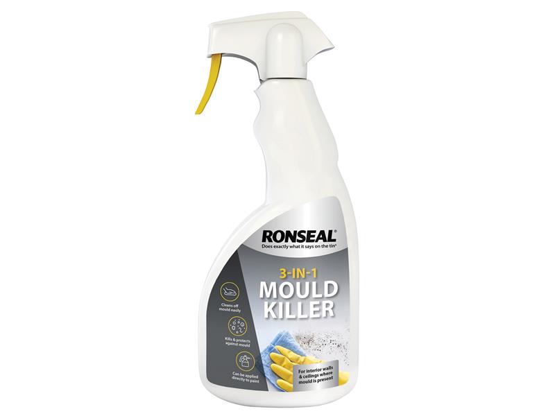 Ronseal 3-in-1 Mould Killer Trigger Spray 500ml RSLMKT500