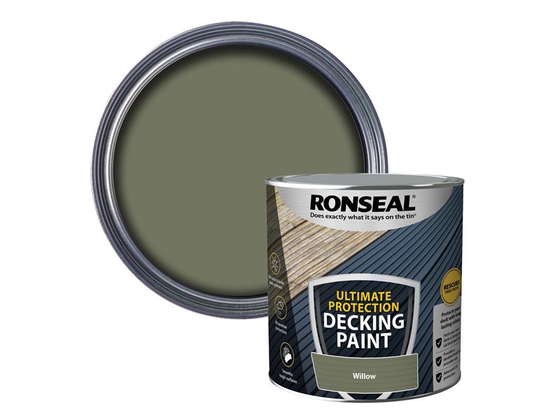 Ronseal Ultimate Protection Decking Stain Willow 2.5 litre RSLNUDSW25L