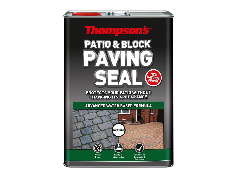 Ronseal Patio &amp; Block Paving Seal Natural 5 litre RSLPBPSN5L