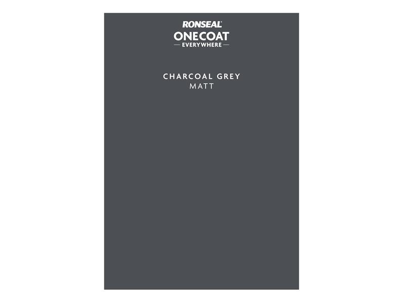 Ronseal Peel &amp; Stick Everywhere Charcoal Grey RSLPSECG