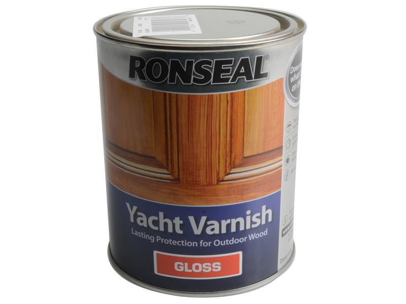 Ronseal Exterior Yacht Varnish Gloss 1 litre RSLYVG1L