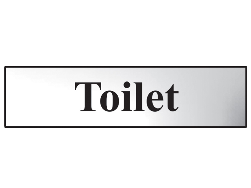 Scan Toilet - Polished Chrome Effect 200 x 50mm SCA6051C
