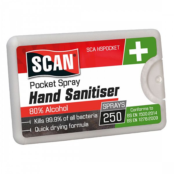 Scan Pocket Spray Hand Sanitiser