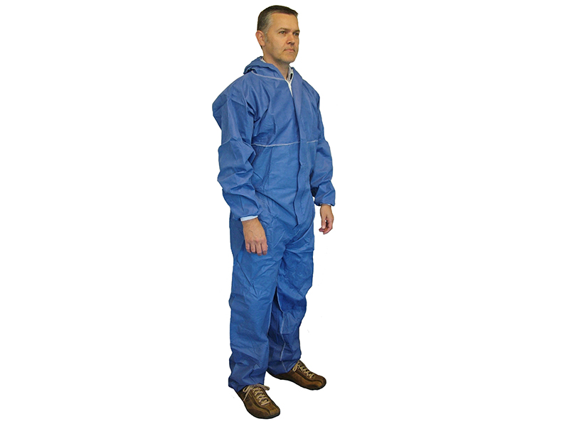 Scan Disposable Overall Navy M (36-39in) SCAWWDOM