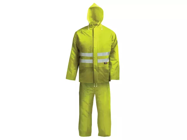 Scan Hi-Visibility Rain Suit Yellow - XXL (45-49in)
