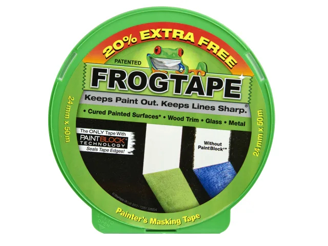 Shurtape Frog Tape Multi Surface Masking Tape 24mm x 41.1 Metre - 157218