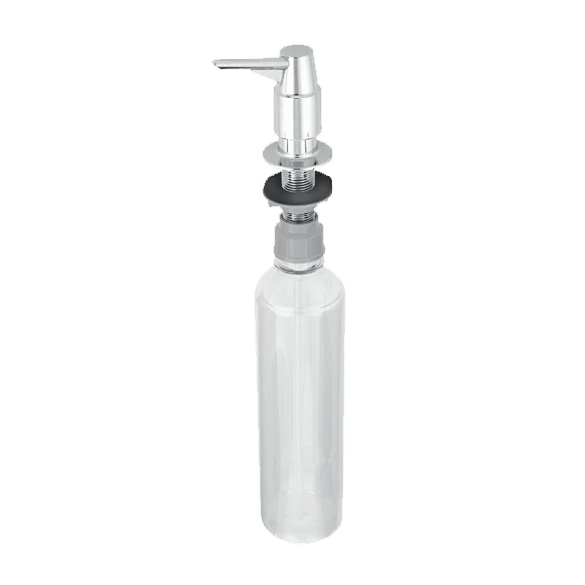McAlpine Soap Dispenser for Sink Chrome Plated Plastic