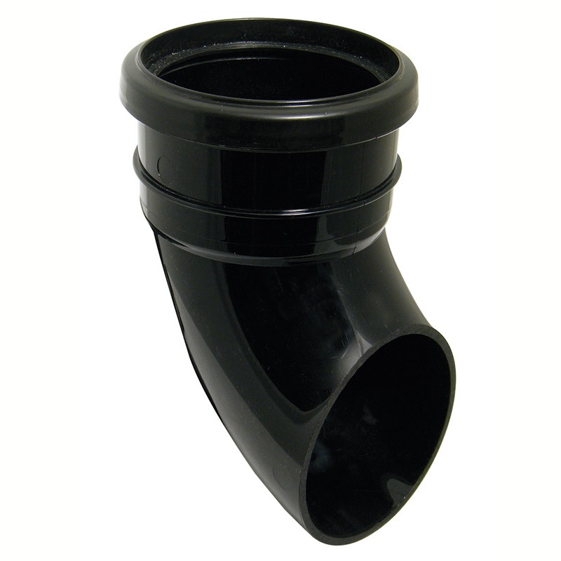 Floplast SP171BL 110mm Ring Seal Soil Shoe - Black