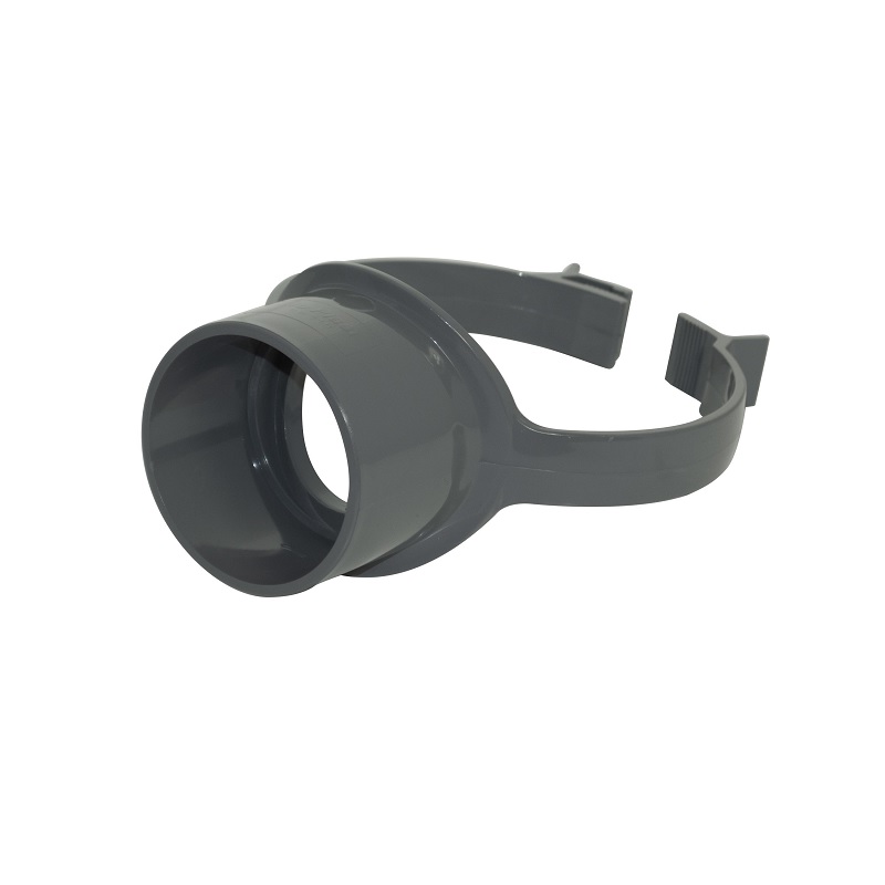 Floplast SP319AG 110mm/4 Inch Ring Seal Soil System - Strap Boss - Anthracite Grey