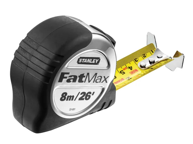Stanley Fatmax Pro Pocket Tape Measure 8m / 26ft (32mm Wide) 5-33-891