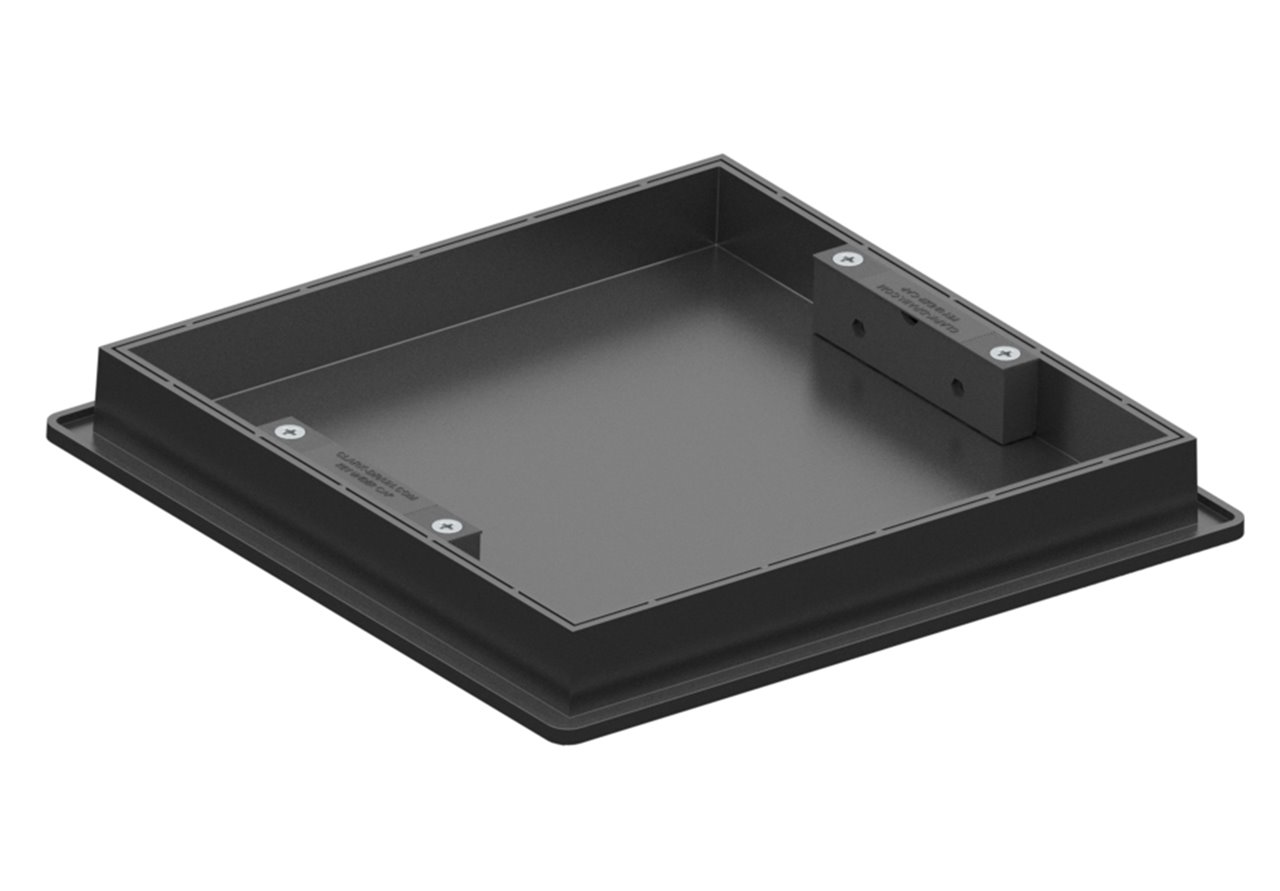 Clark Drain T1G3P Recessed Sealed Cover and Frame 300mm