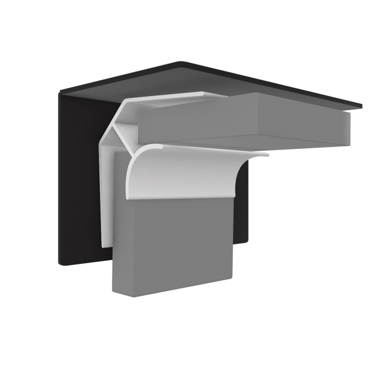 Multipanel Ceiling Panel PVC Profile - 2.7 Metre - Type N Internal Corner - White