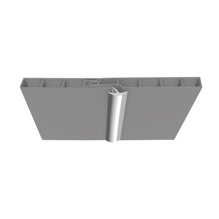 Multipanel Ceiling Panel PVC Profile - 2.7 Metre - Type P Clip-In Trim - Silver
