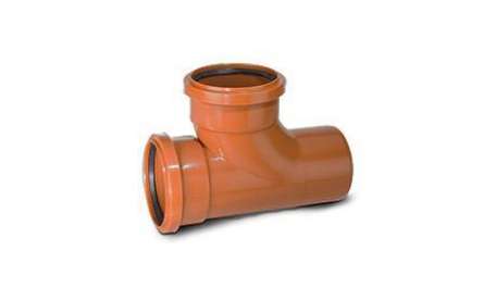 Polypipe 160mm / 6in Underground 87.5 Degree Branch Double Socket