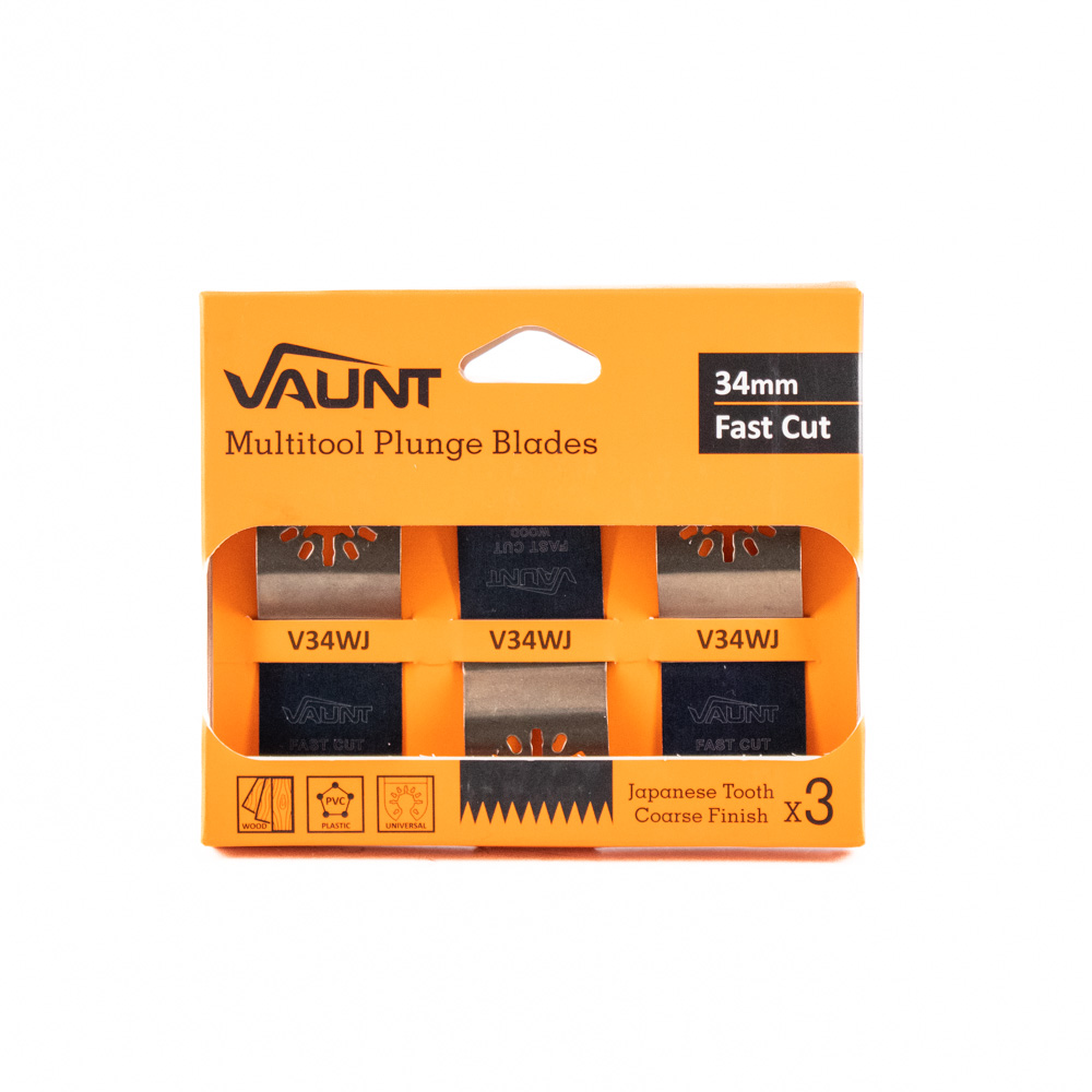 Vaunt 3pc Premium 34mm Japanese Tooth Multi-Tool Blades