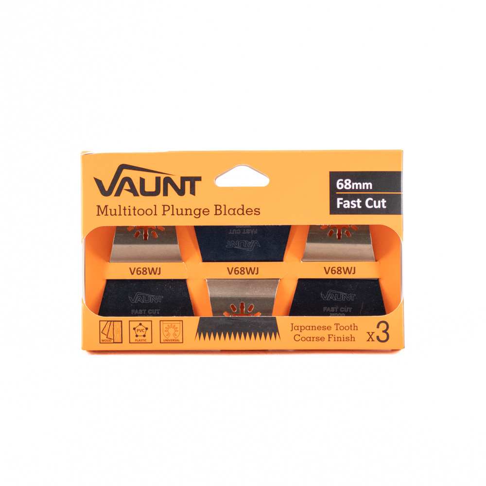 Vaunt 3pc Premium 68mm Japanese Tooth Multi-Tool Blades