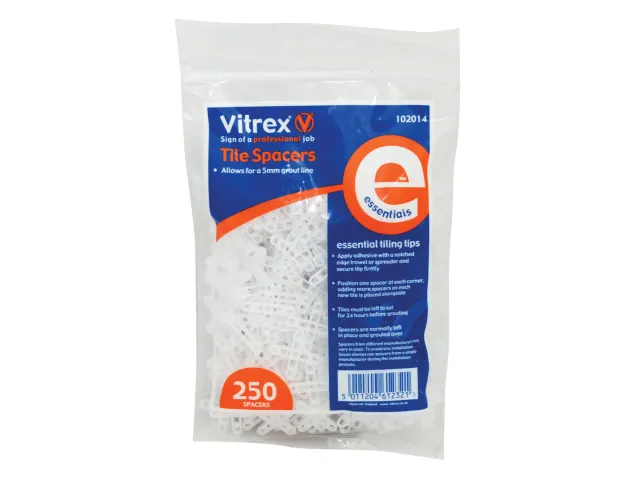 Vitrex Essential Tile Spacers 5mm (Pack of 250) - 102014