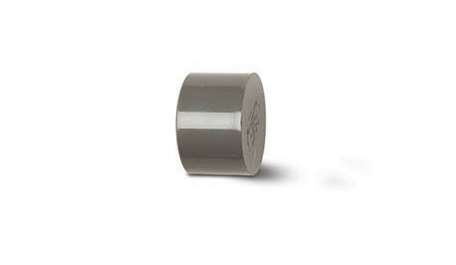 Polypipe 32mm (36mm) ABS Solvent Weld Waste System Socket Plug - Grey