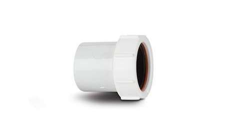 Polypipe 32mm (36mm) ABS Solvent Weld Waste System Expansion Coupling - White