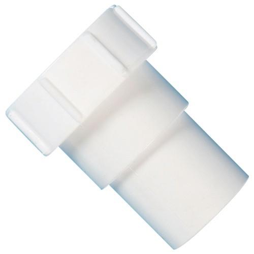 Polypipe 40mm Universal Compression to Solvent Weld Waste Connector White