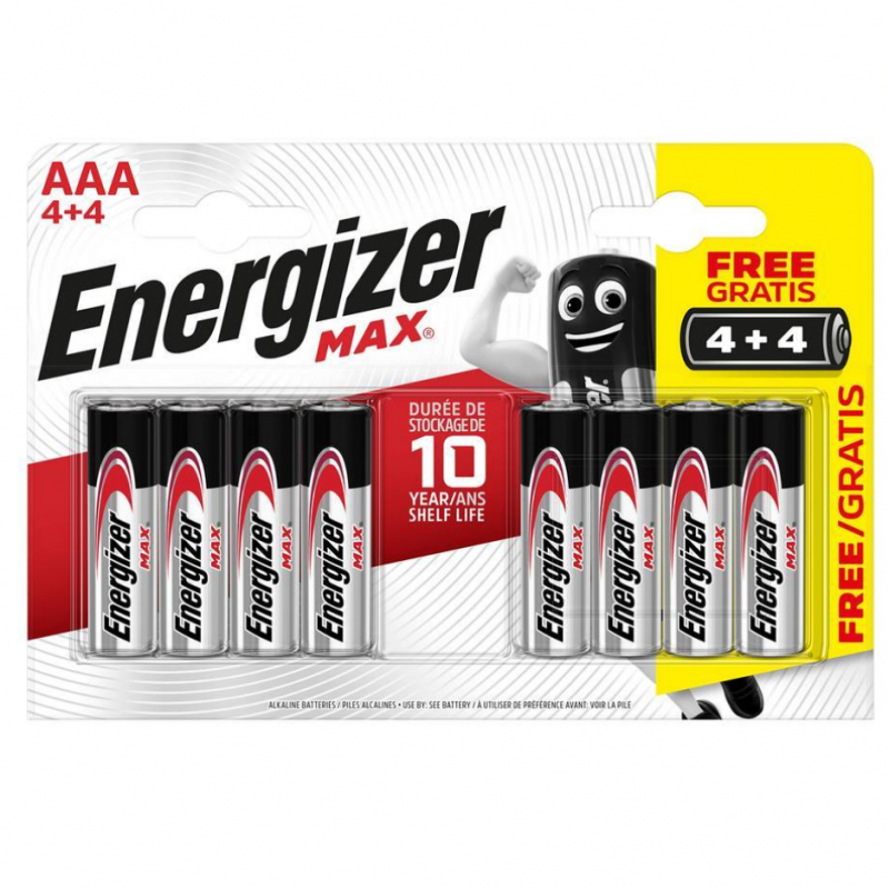 Energizer Batteries 8 Pack Aaa - XMS23BATTAAA