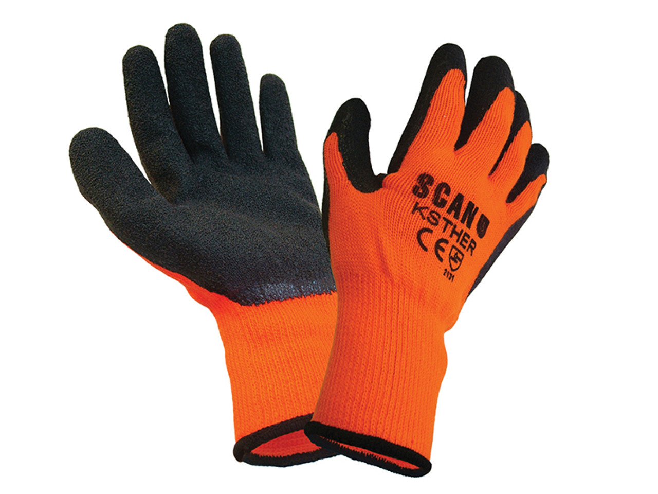 Scan Safety Thermal Latex Gloves - XMS23THERMLG