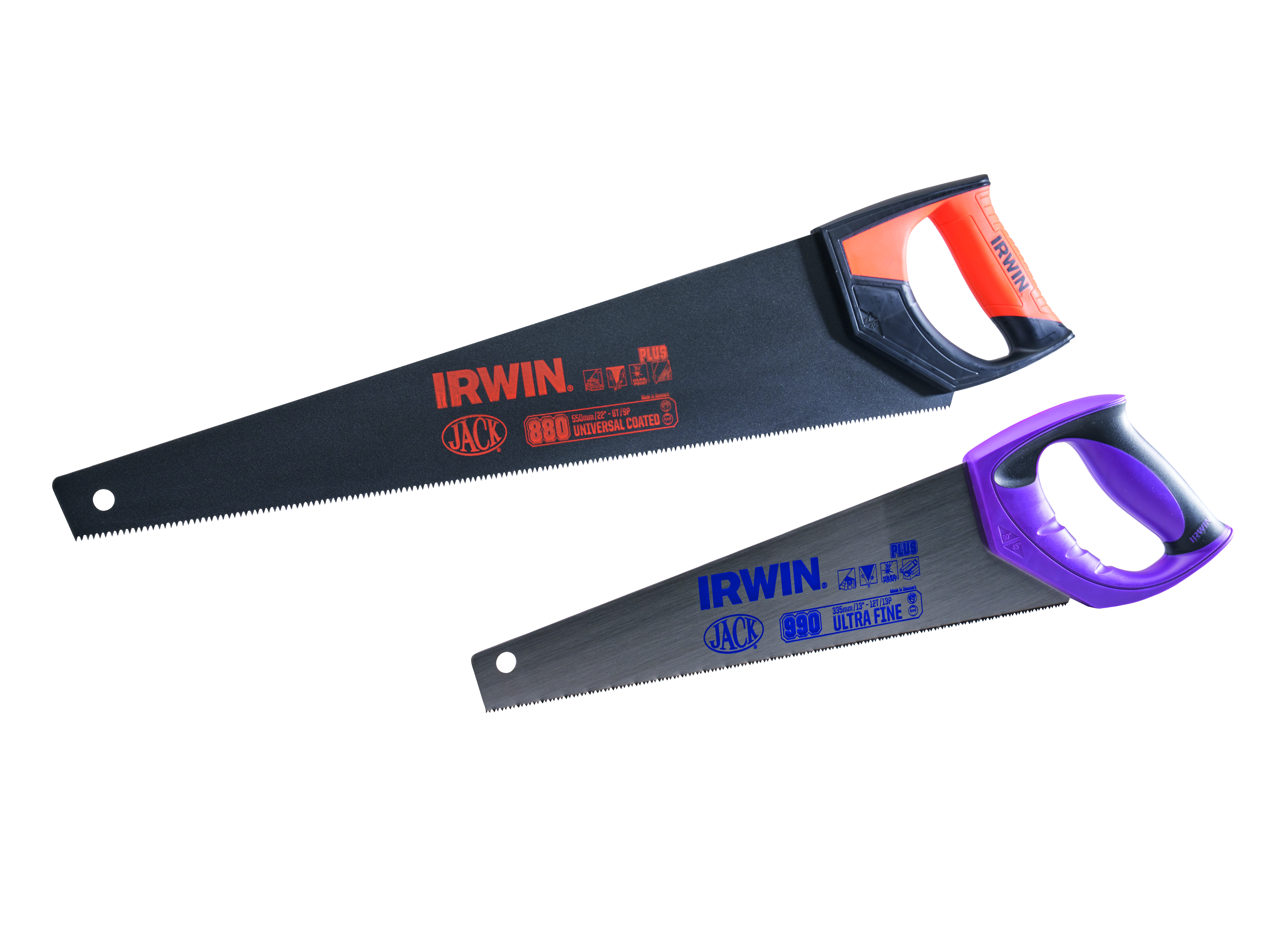 Irwin Jack 880 Coated Saw with Toolbox Saw