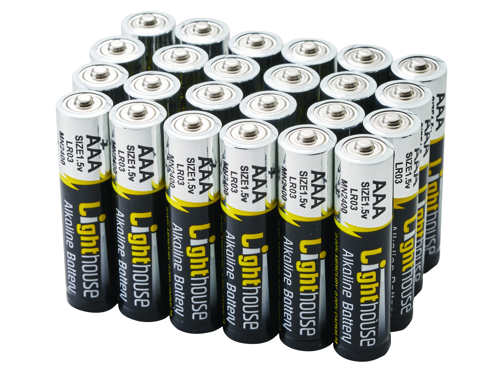 Lighthouse AAA Battery Pack (24 Pack)