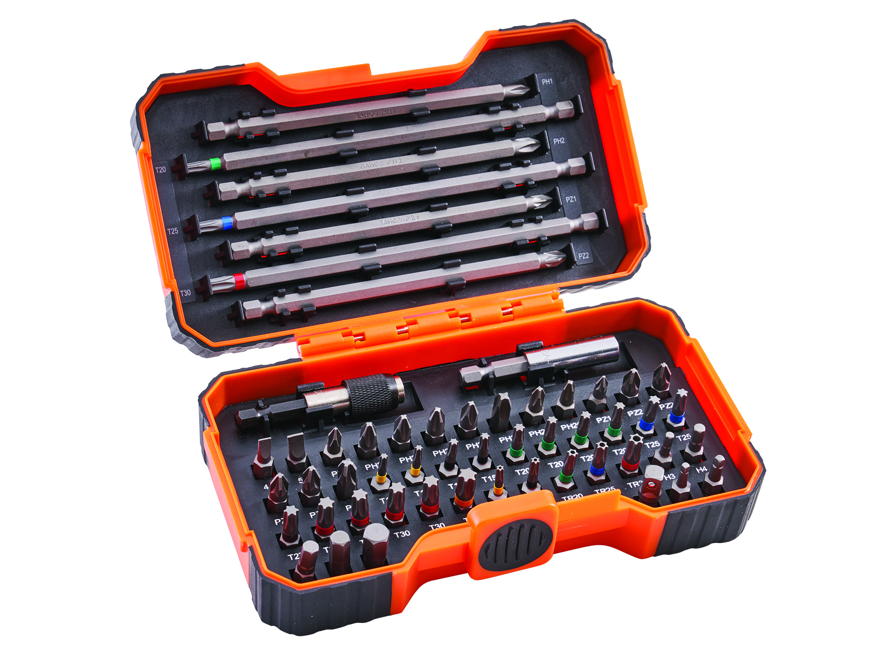 Bahco 54 Piece Colour Coded Bit Set