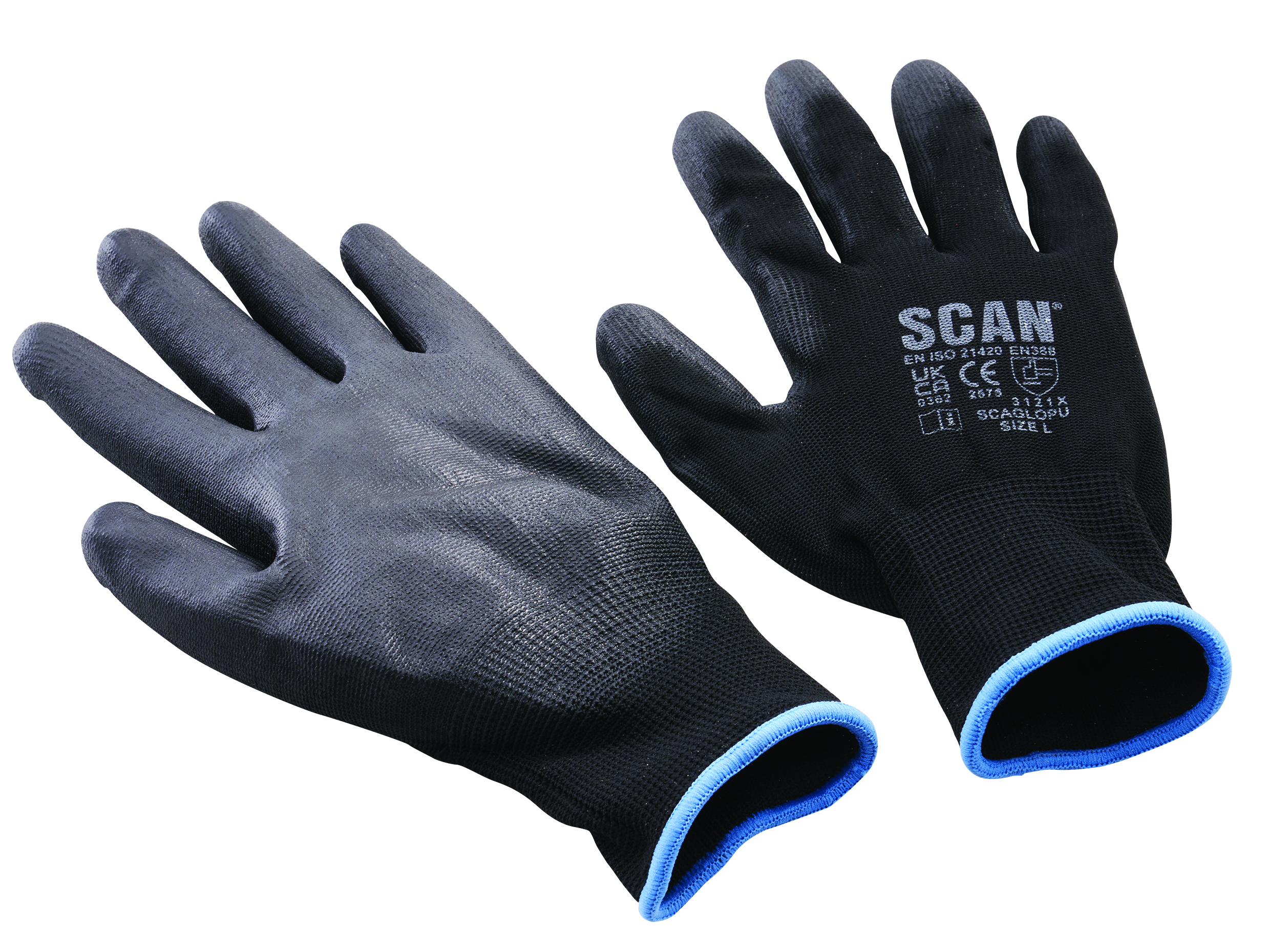 Scan PU Gloves (5 Pairs)