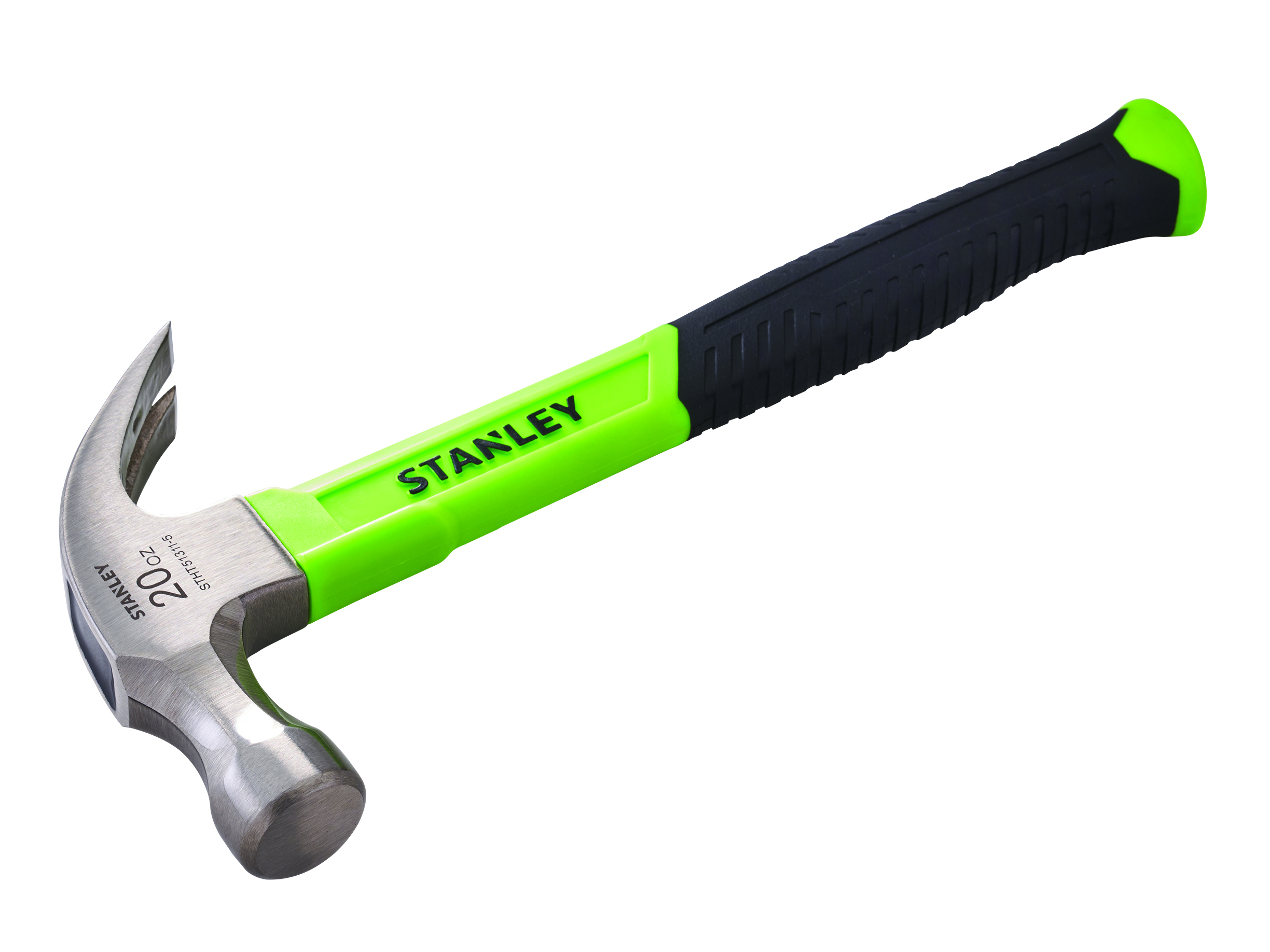 Stanley 567g (20oz) Hi-Vis Claw Hammer 24HAMMER
