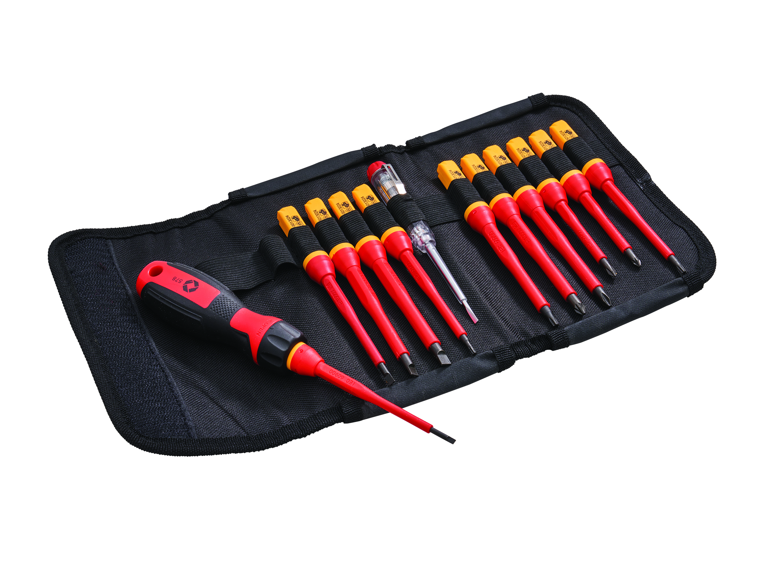 Faithfull 13 Piece Quick Change VDE Screwdriver Set