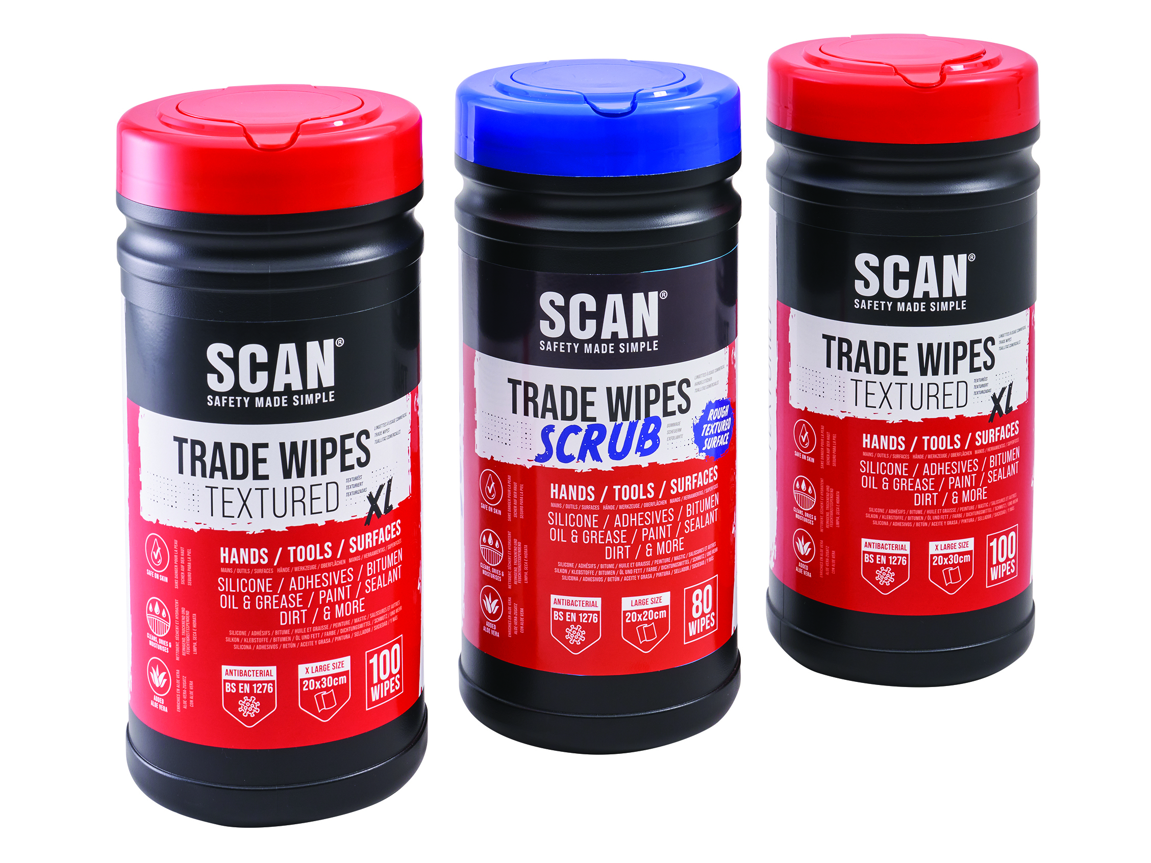 Scan Tradewipes Triple Pack