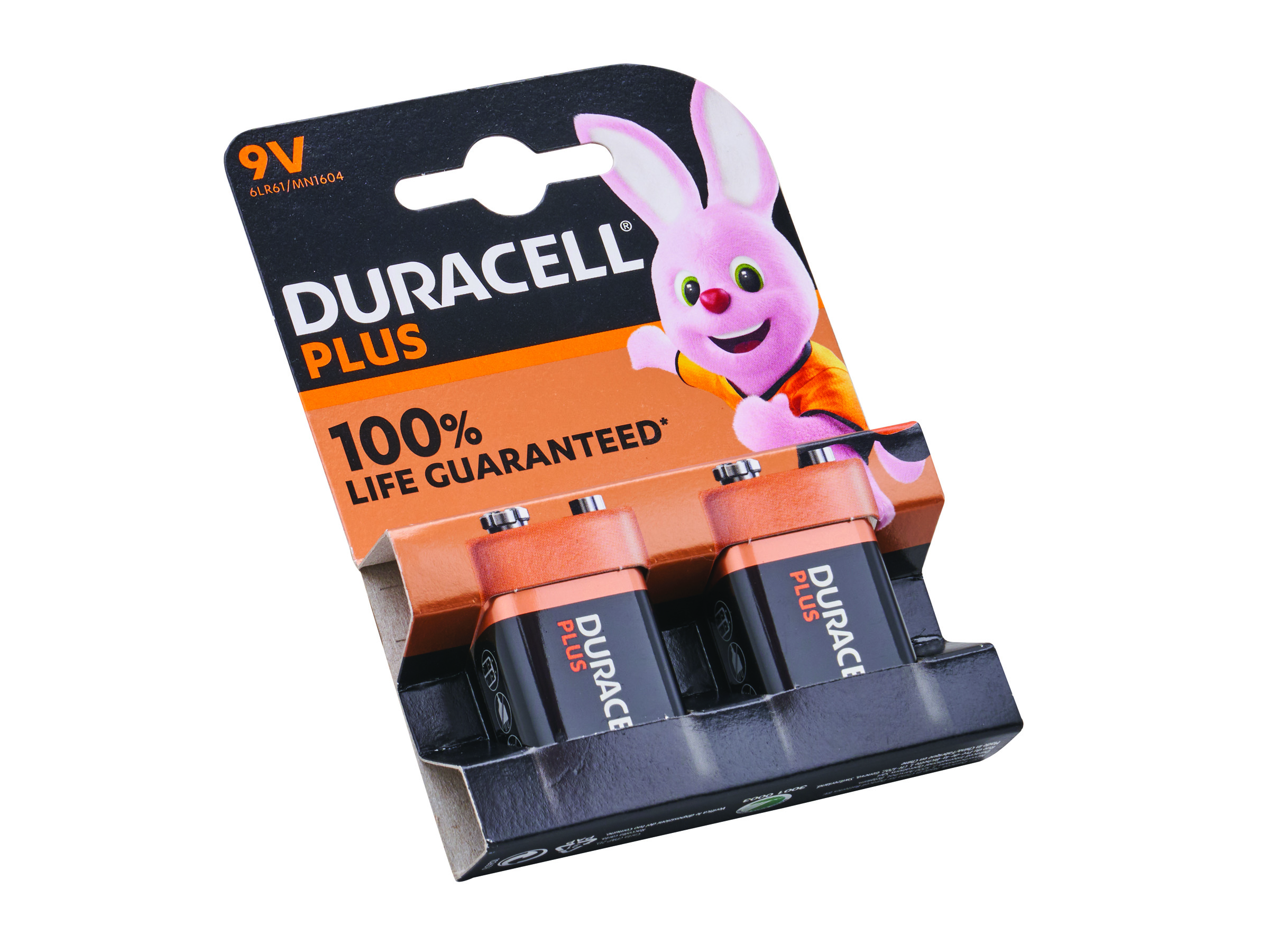 Duracell S18718 / XMS25DUR9V 9V Battery Twin Pack