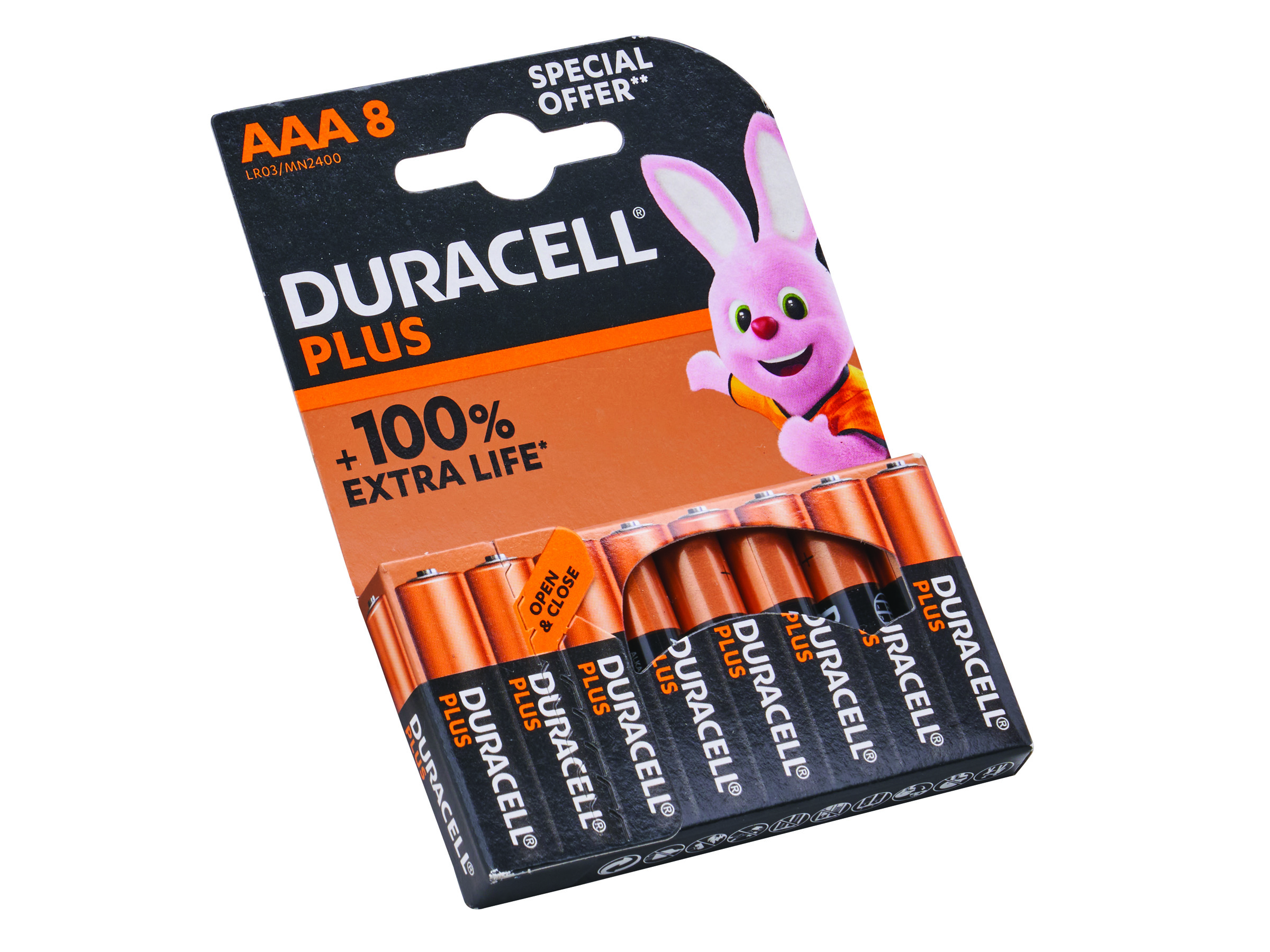 Duracell S30952 / XMS25DURAAA8 AAA Plus Power 8 Pack